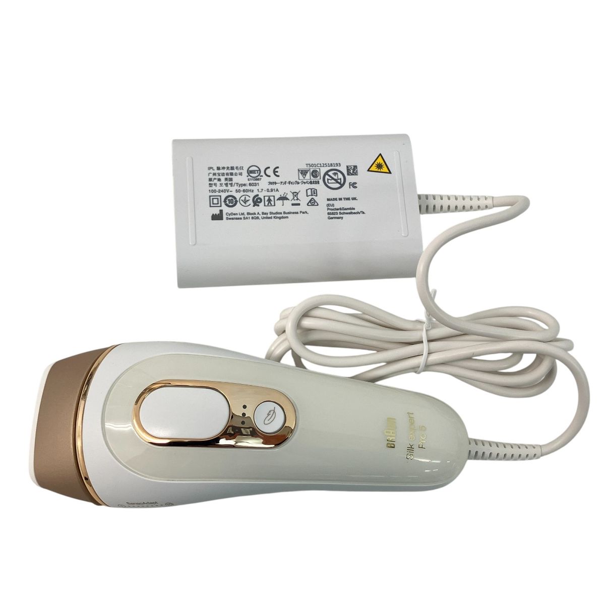 BRAUN Silk-expert Pro 5 脱毛器　中古 BRAUN Silk expert Pro5 脱毛器 中古 Z10064777 - メルカリ