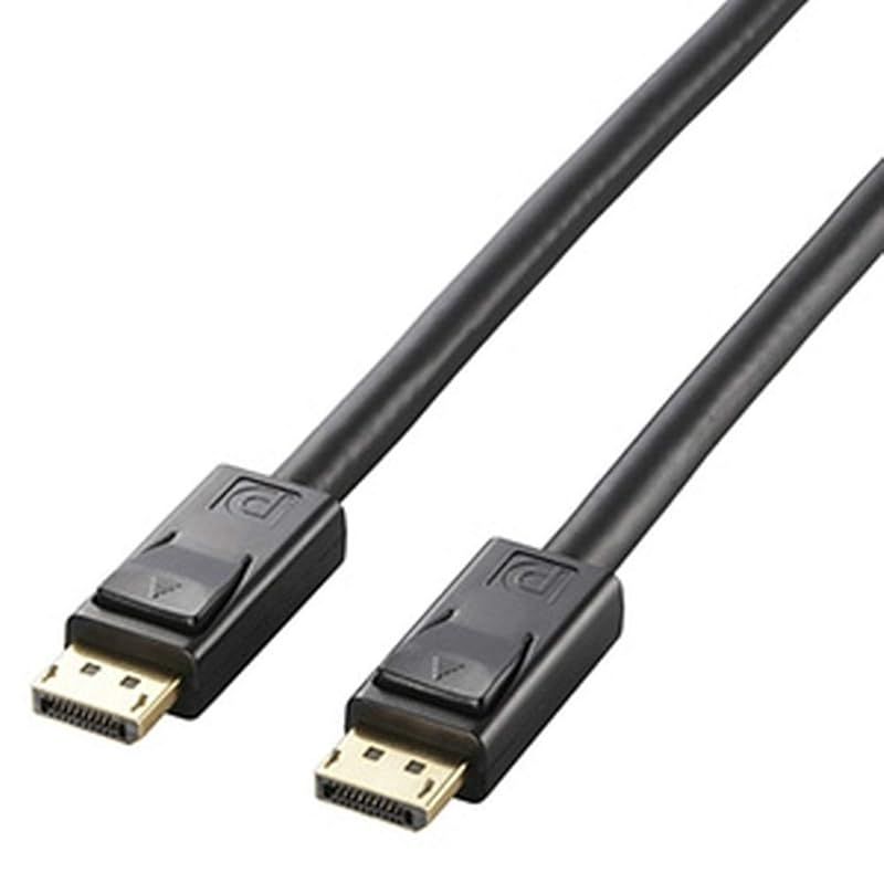 爆買い，送料無料 エレコム ディスプレイポートケーブル DisplayPort ver1.2 3m CAC-DP1230BK 0 周辺機器