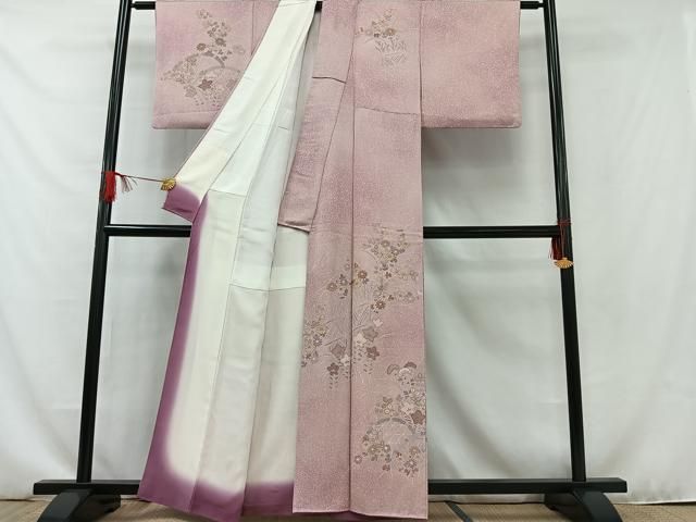 平和屋着物□訪問着 草花文 金彩 正絹 逸品 AAAT3888jh - メルカリ