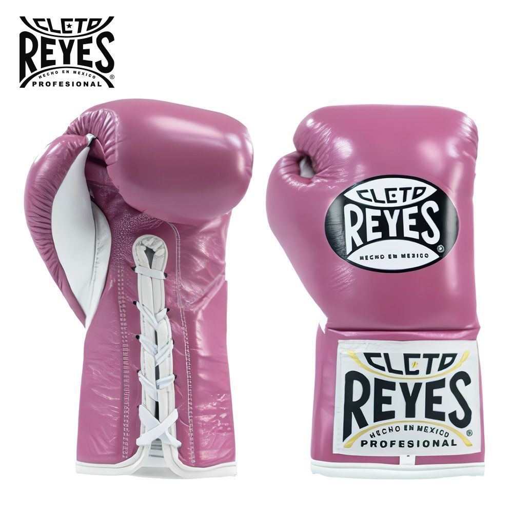 【セール】福袋のファッション通販 REYES 競技 紐式 本革 10オンス】 【ピンク ボクシンググローブ ボクシング