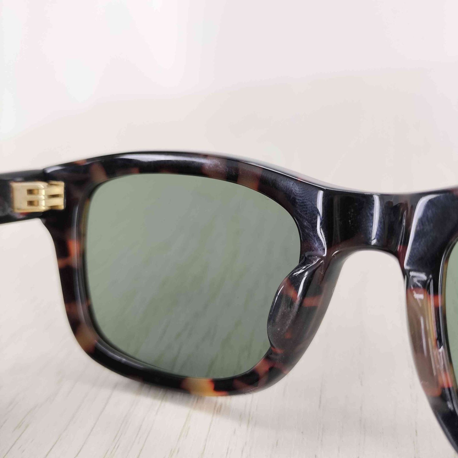 ユーズドフルギ USED古着 B0006 BROWN2 鼈甲柄 ウェリントン型