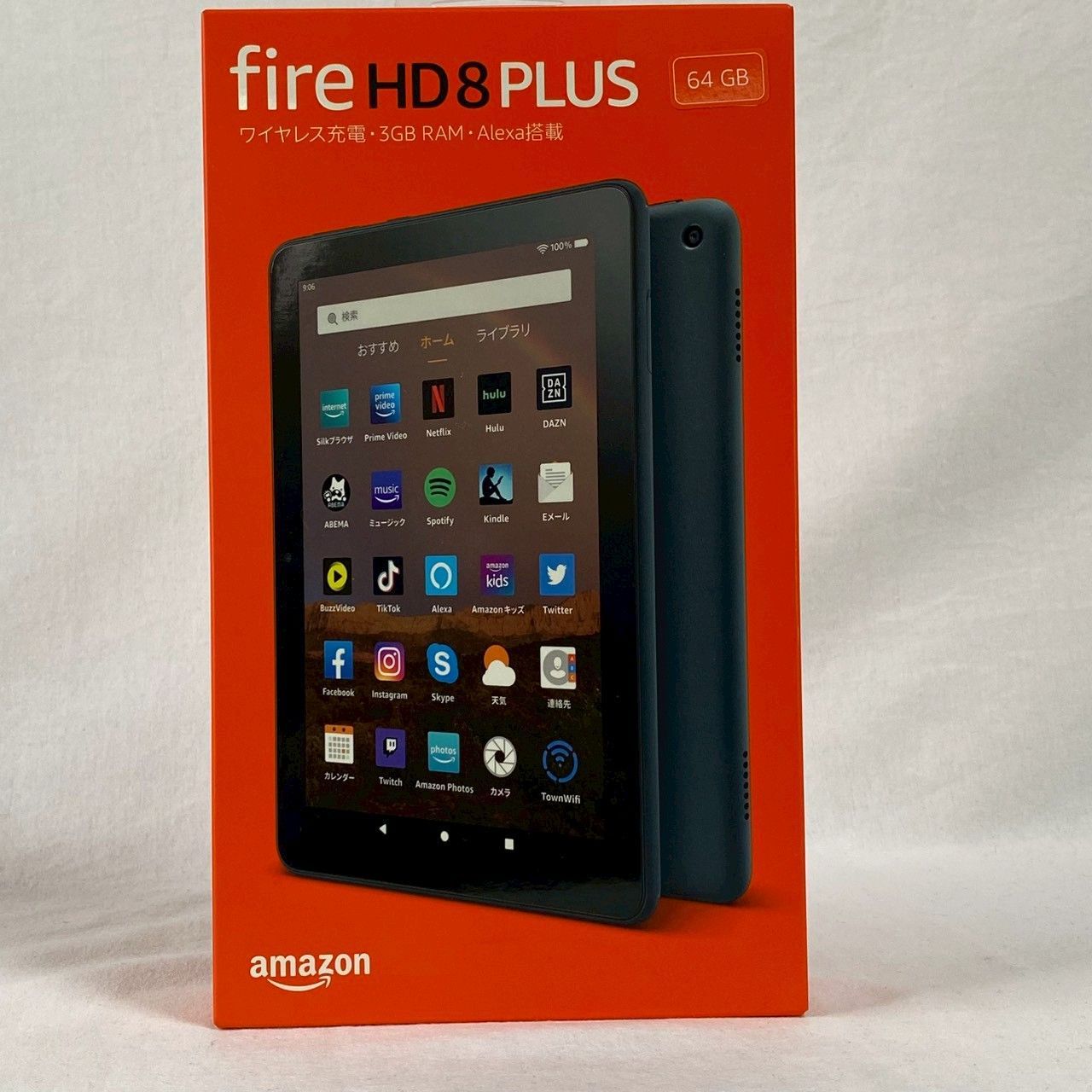 未開封 Fire|HD|8|Plus|第10世代|64GB|ワイヤレス充電対応|No.4001