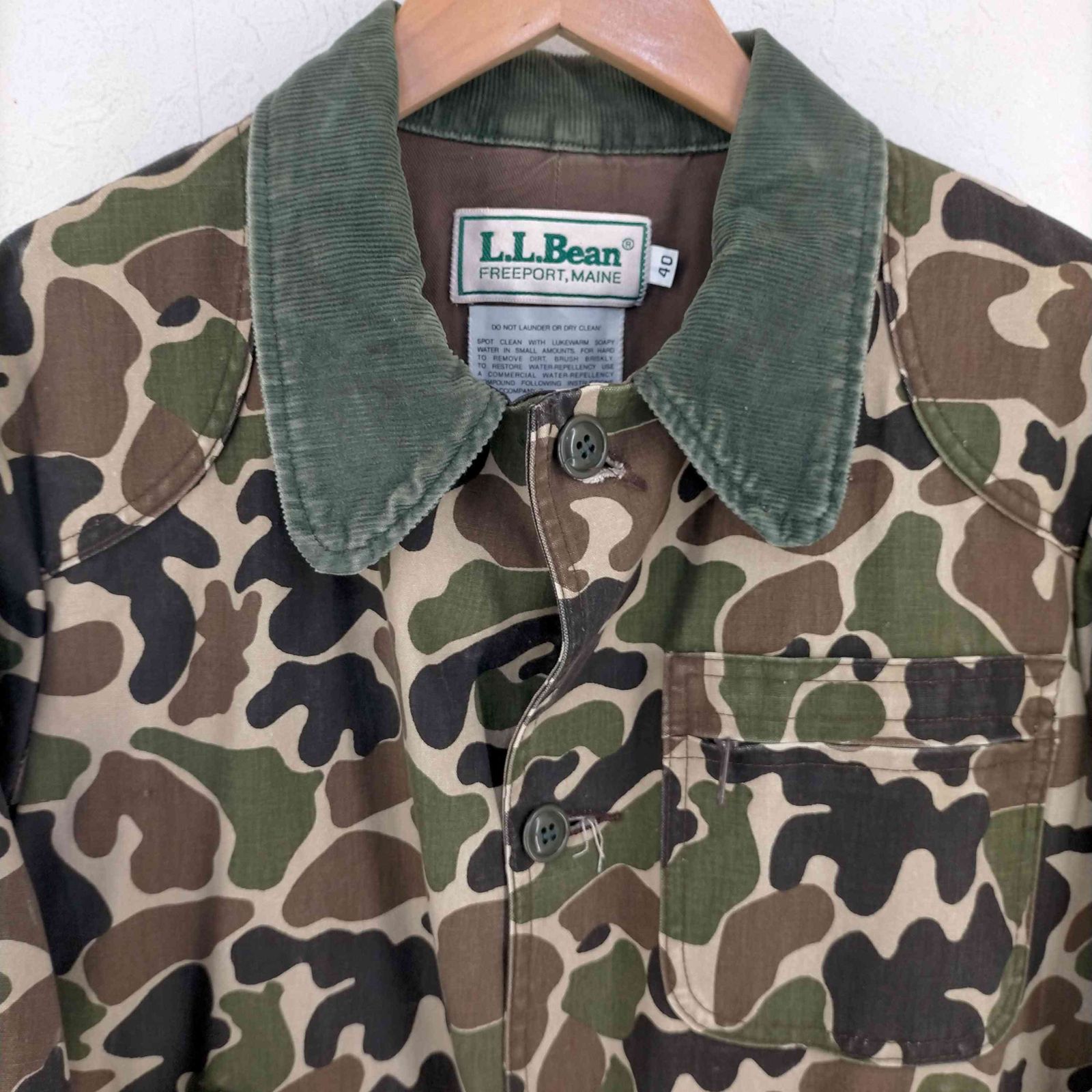 エルエルビーン L.L.Bean ダックカモ ハンティングジャケット メンズ 