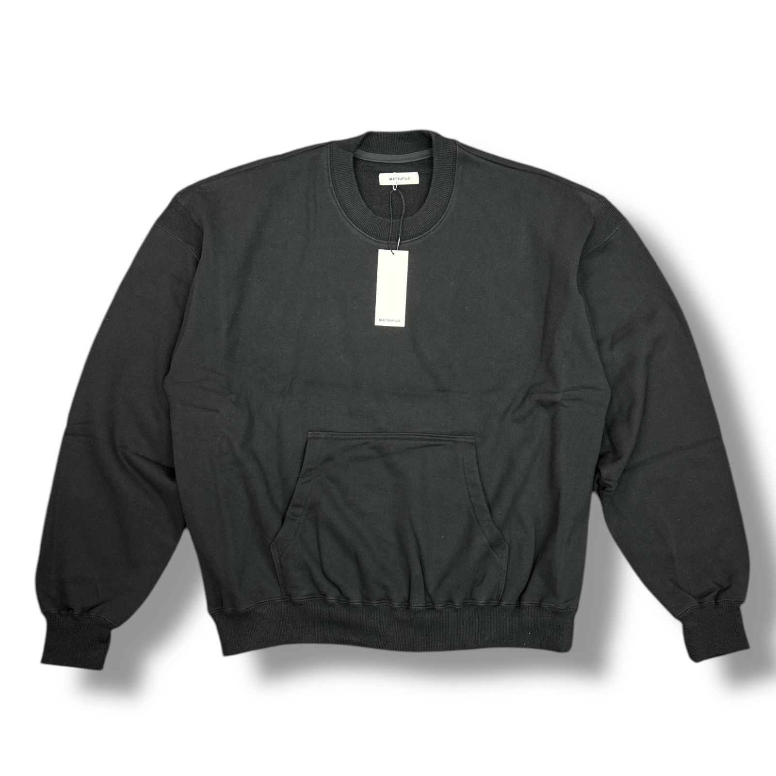 参考上代29700円 未使用品 MATSUFUJI 24SS CREW NECK SWEAT クルー 