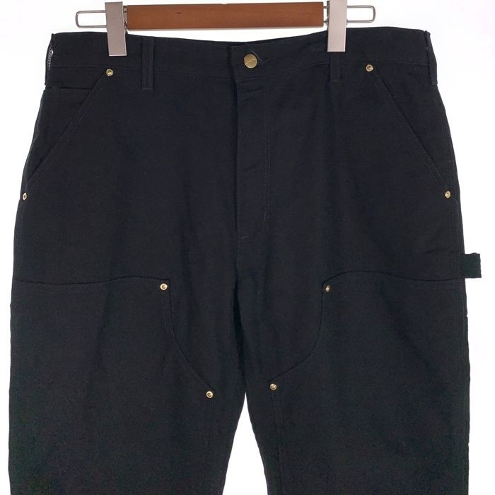 Carhartt ダブルニー B01 BLK Carhartt カーハート B01 Men's Double-Front Work Dungaree