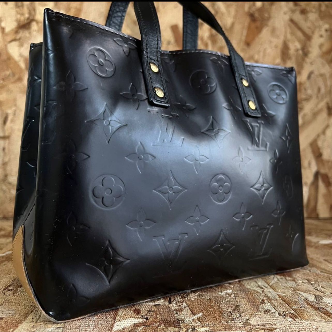 Louis Vuitton リードPM ブラック 黒ミニトートヴェルニモノグラム