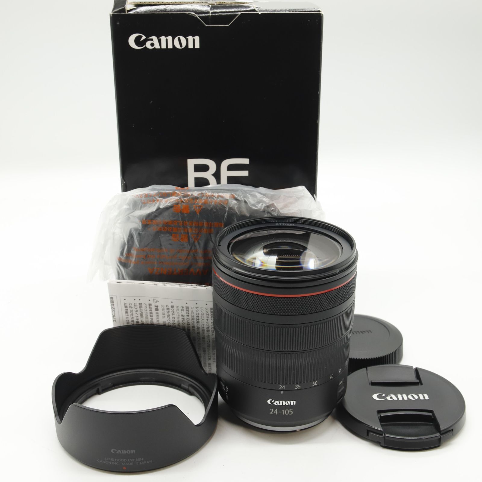 Canon 中望遠ズームレンズ RF24-105mm F4L IS USM EOSR対応 全長107.3mm ブラック RF24-10540 Canon RF24-105mm ズームレンズ : Canon 中望遠ズーム