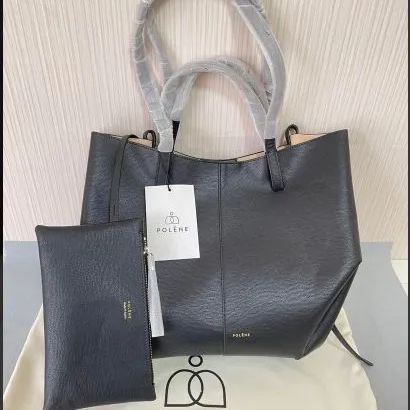 新品 Polene ポレーヌ CYMEレディース トートバッグ 大 ブラック - レディース