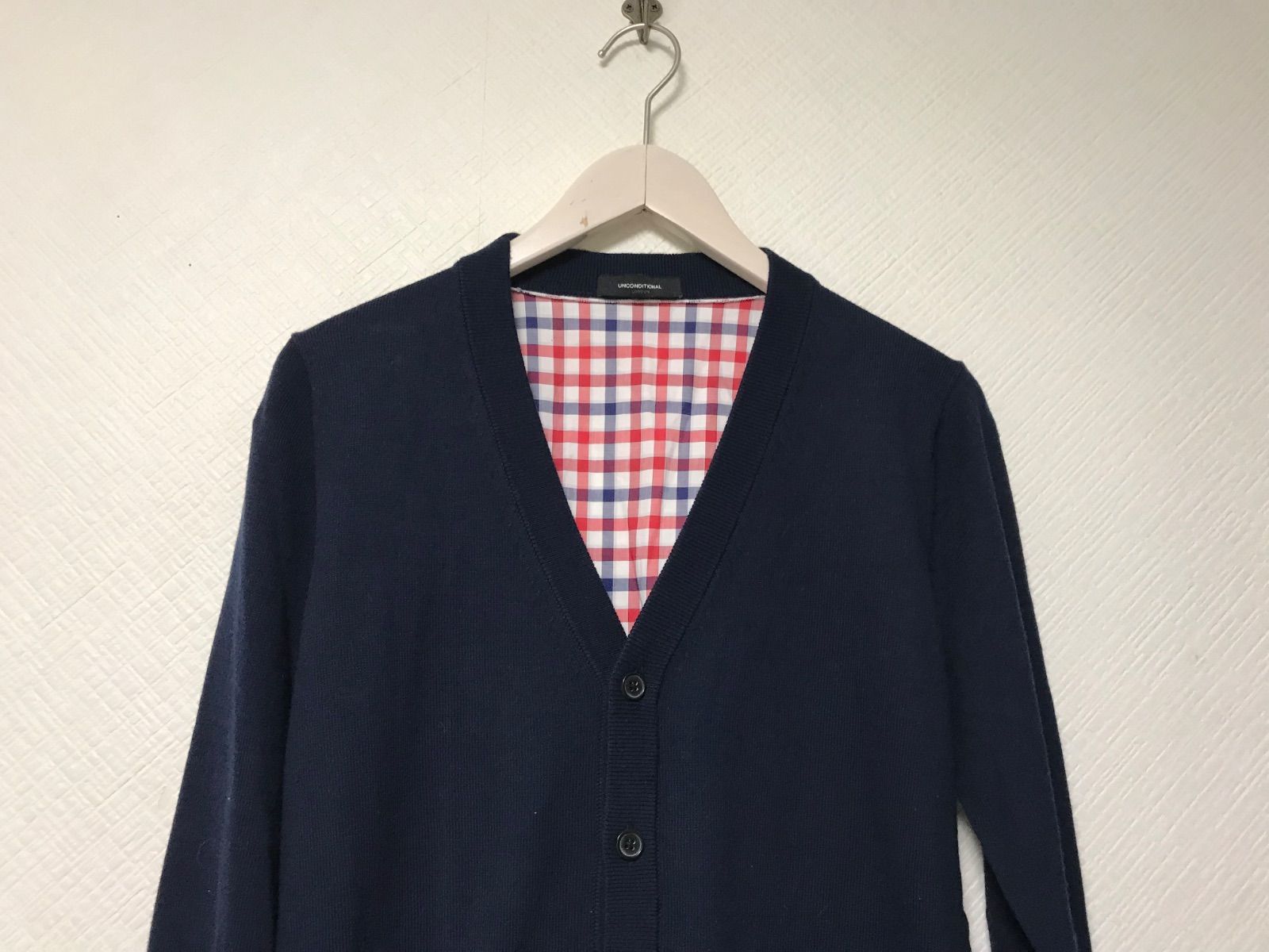 本物アンコンディショナルUNCONDITIONAL LONDONコットンチェック柄 