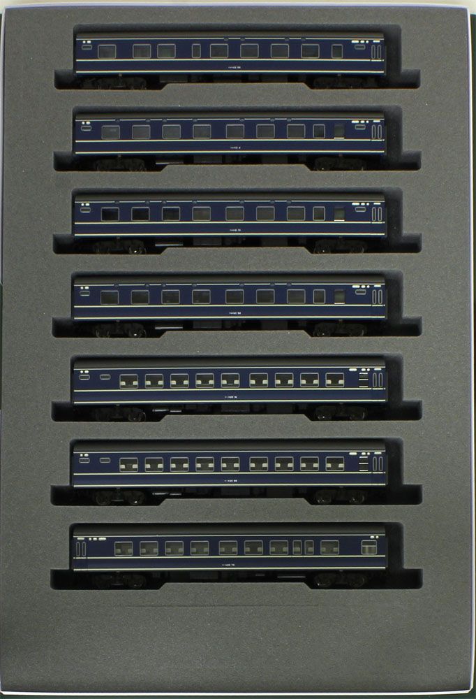 20系寝台特急「あさかぜ」（初期編成）7両増結セット 【KATO・10