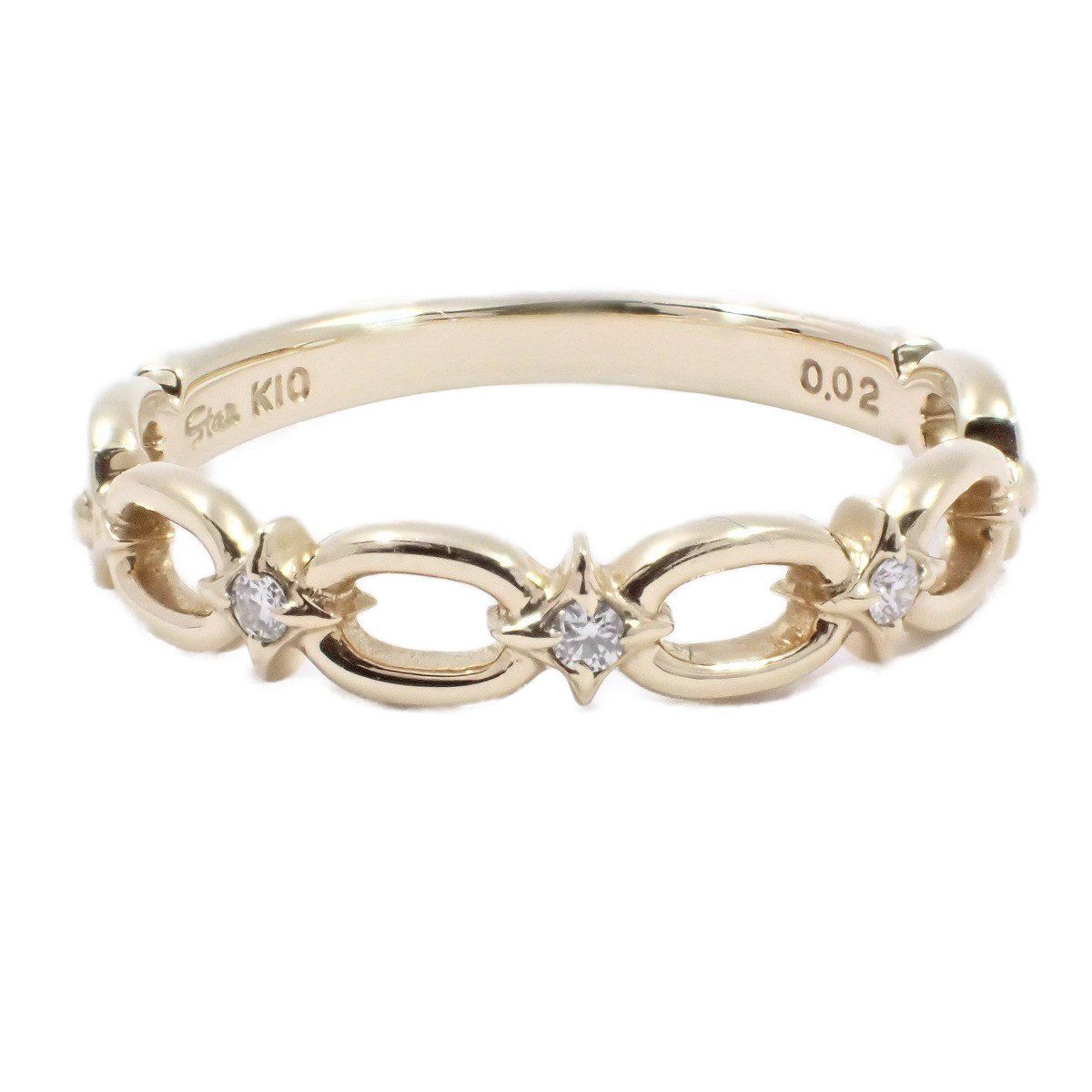STAR JEWELRY(スタージュエリー) リング美品 - K10×シルバー 