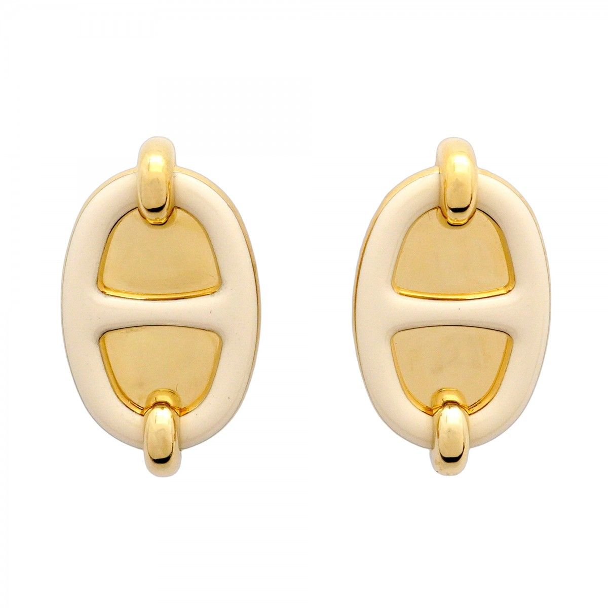 HERMES ミニマイヨン ピアス シンプルでオシャレ♡】HERMES☆ミニマイヨン ピアス (HERMES/ピアス