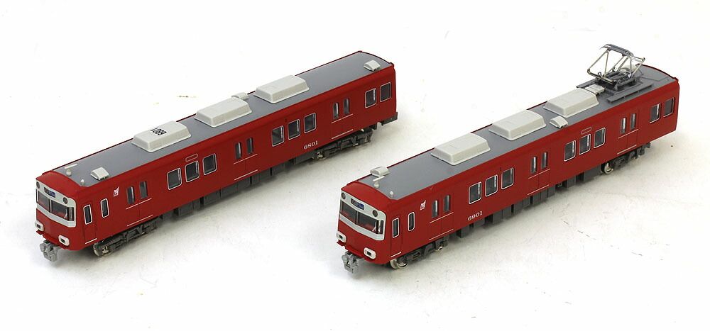 Nゲージ グリーンマックス 名鉄6800系 1次車 ２両編成 30504＞名鉄6800系1次車 増結2両編成セット（動力無し）｜N
