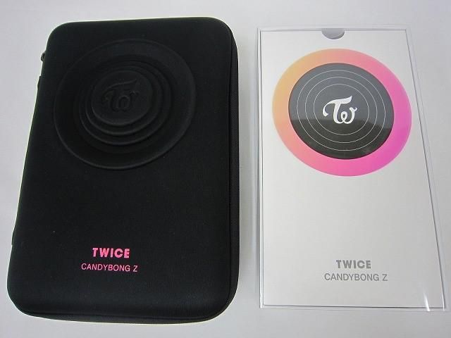 中古品 韓流 TWICE ペンライト CANDYBONG Z ペンライトケース