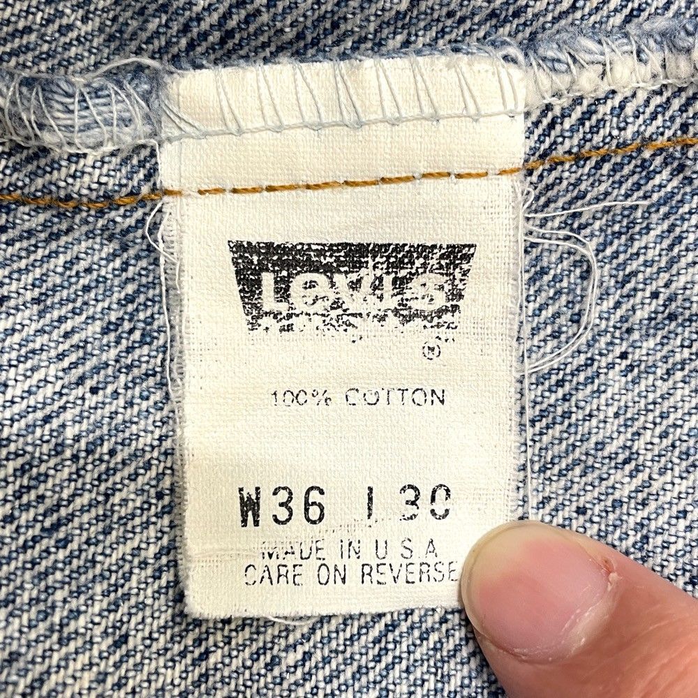 USA製 リーバイス Levi's 505 デニム パンツ テーパード 色落ち W36