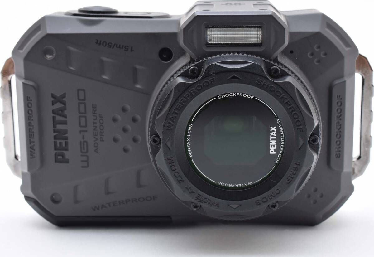 H25[6818]18 ペンタックス PENTAX WG-1000　GRAY H25[6818]18 ペンタックス PENTAX WG-1000 GRAY 【12/31まで