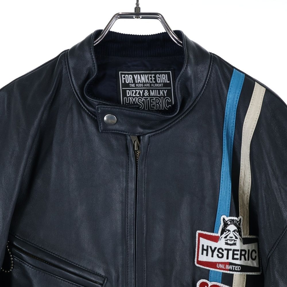 ヒステリックグラマー レザージャケット 夏限定価格ヒステリック