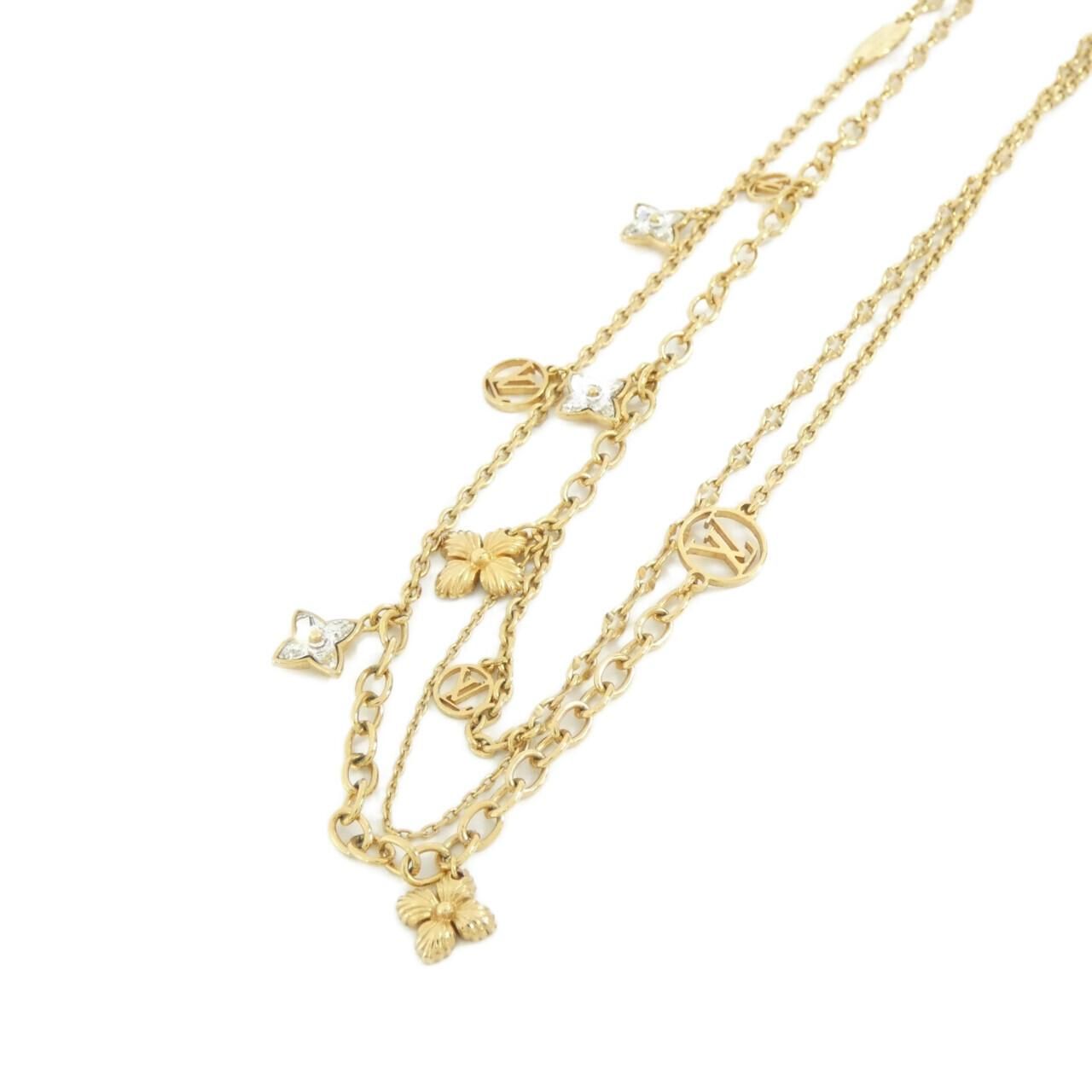 ルイヴィトン コリエ ブルーミング ストラス M68374 ネックレス