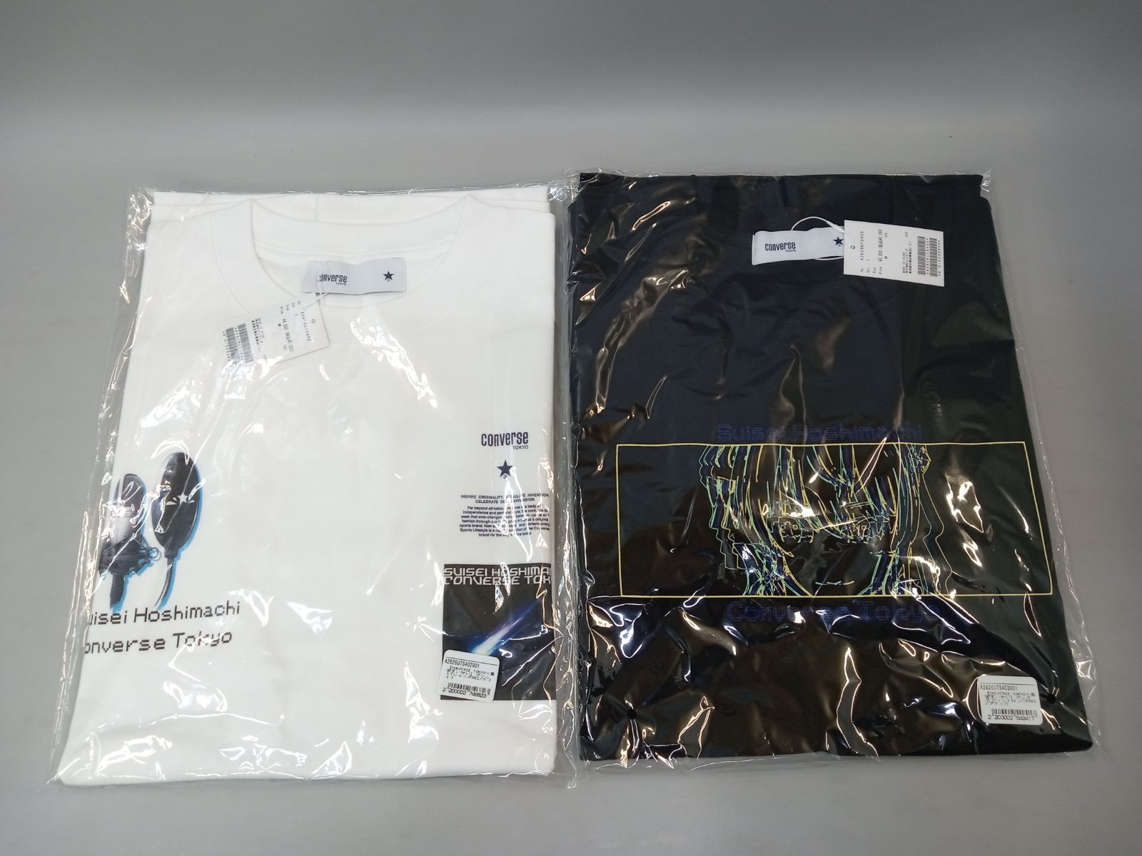 ホロライブ 星街すいせい✕CONVERSE TOKYO コラボTシャツ ホワイト