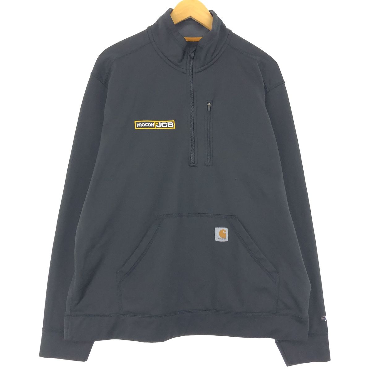 古着 カーハート Carhartt ハーフジップスウェットシャツ トレーナー メンズXXL /eaa426449 【中古】/eaa426449