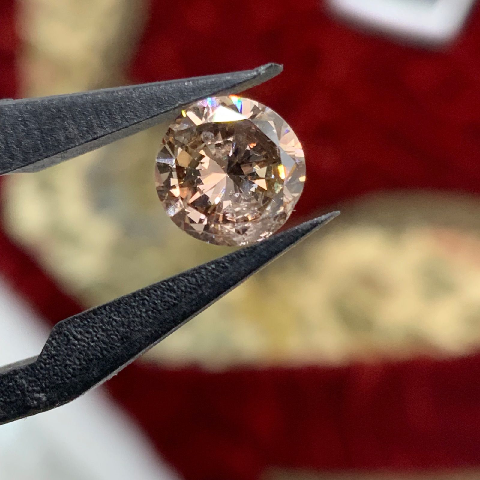 ダイヤルース　1ct UP FANCY BROWN ソーティング付 ダイヤルース 1ct UP FANCY BROWN ソーティング付