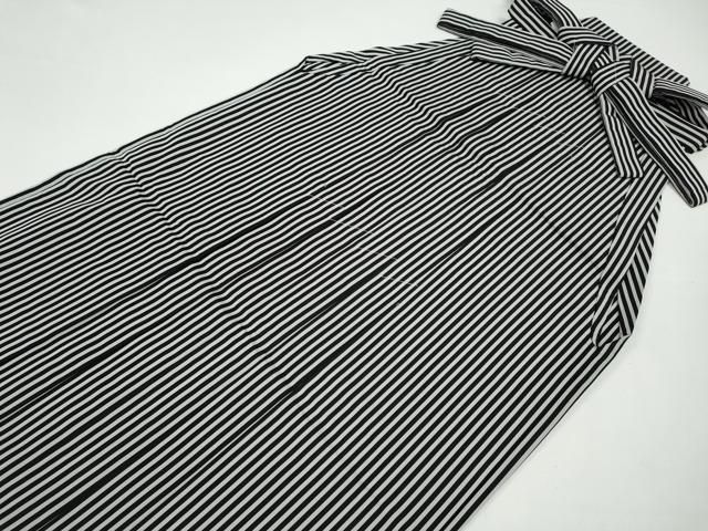 平和屋着物●男性 行灯袴 縞 正絹 ♥ CAAZ2631ut