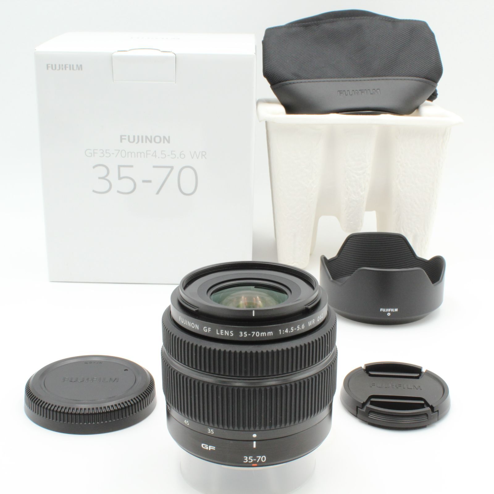 極美品】 FUJIFILM 富士フイルム GF 35-70mm f4.5-5.6 WR 元箱 付属品