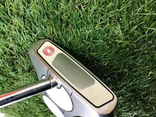 オデッセイ WHITE STEEL 2 ball CENTER SHAFTED 33インチ パター PT スチール フレックスその他 メンズ 男性用 右利き 右用 Cランク ゴルフクラブ