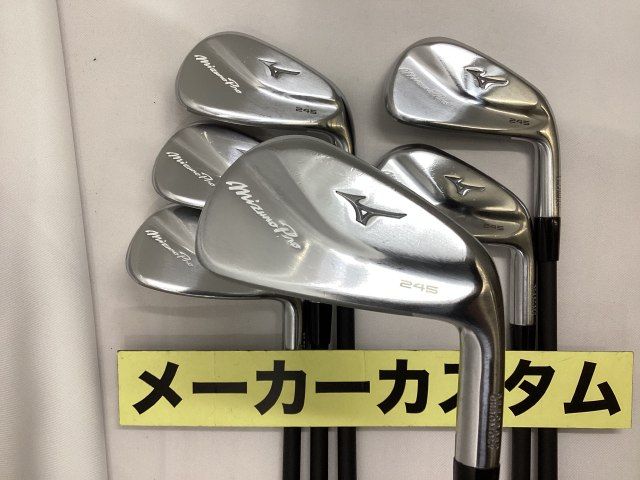 アイアンセット ミズノ メーカーカスタム ミズノプロ 245|TRAVIL IRON 85|S|32 3244 杭全本店