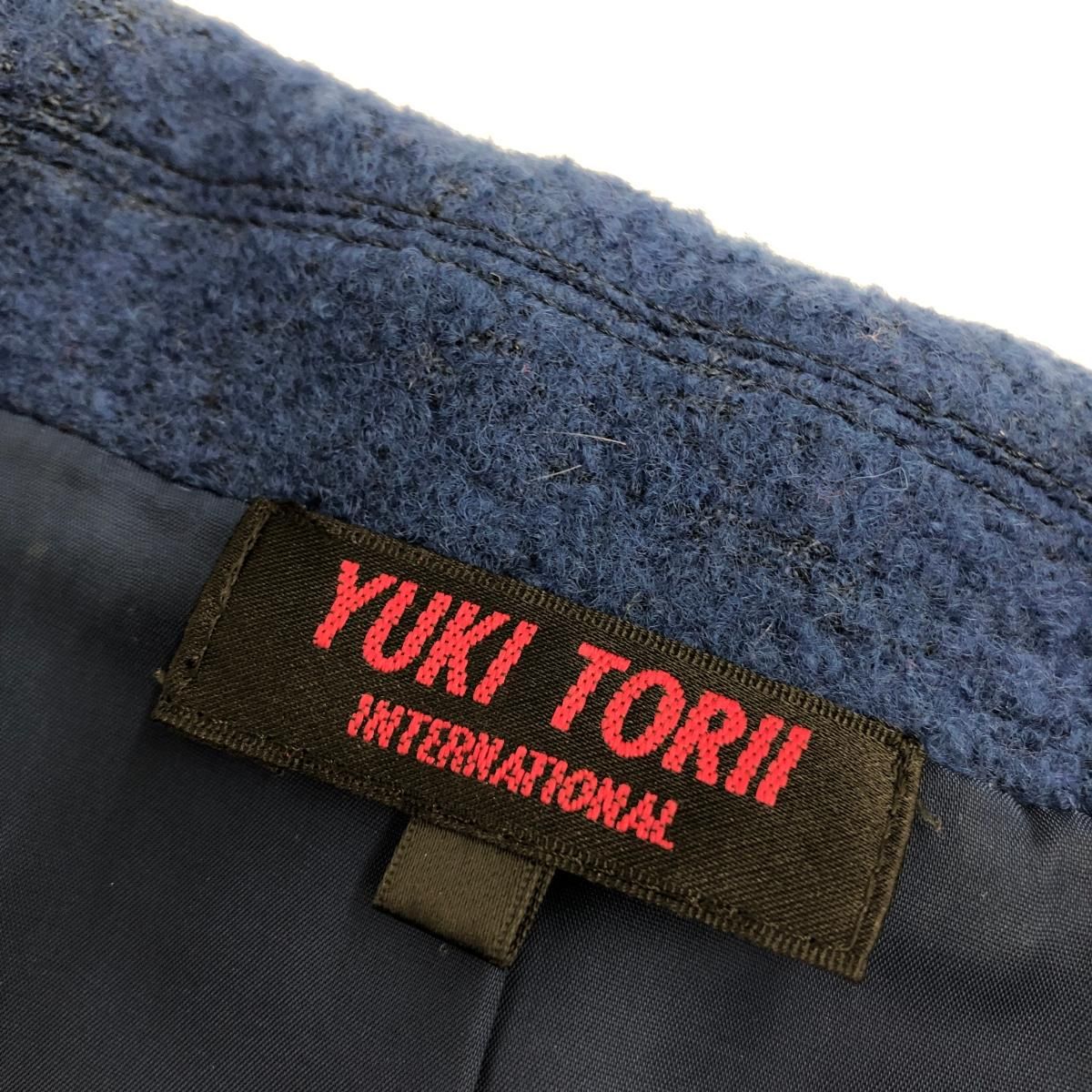 YUKI TORII ユキトリイ ロングコート サイズ:38 ブルー レディース