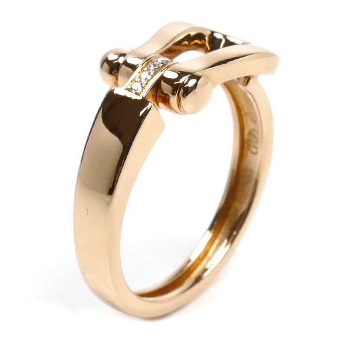 FRED フレッド K18PG ピンクゴールド フォース10 ミディアム ダイヤ  