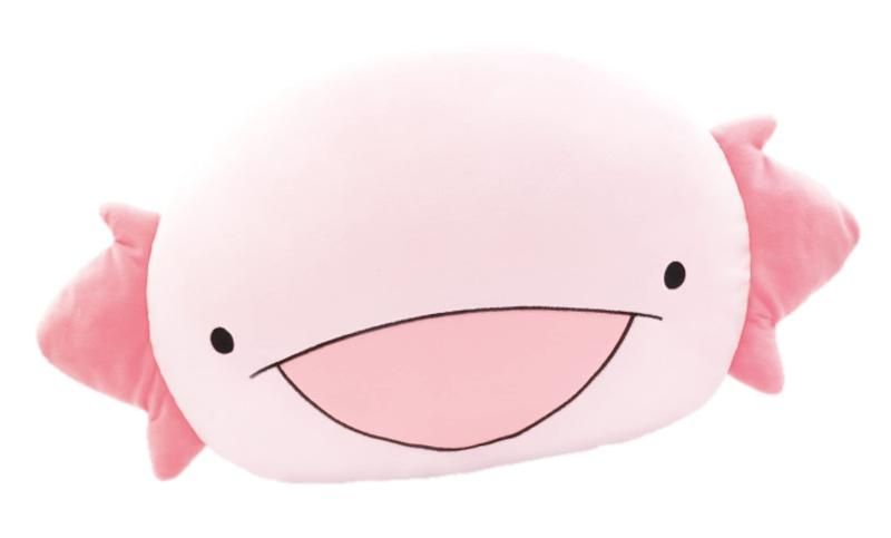 からめる ぬいぐるみ フェイス クッション 特大サイズ やわらか