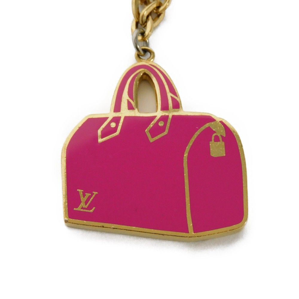 【バッグを可愛く♪】ルイヴィトン キーホルダーアイコニック LOUIS VUITTON》マイクロ チャーム・LV アイコニック (Louis