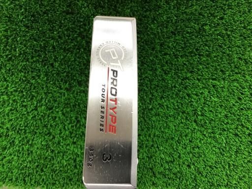 オデッセイ PROTYPE TOUR SERIES 3 33インチ パター PT スチール フレックスその他 メンズ 男性用 右利き 右用 Cランク ゴルフクラブ
