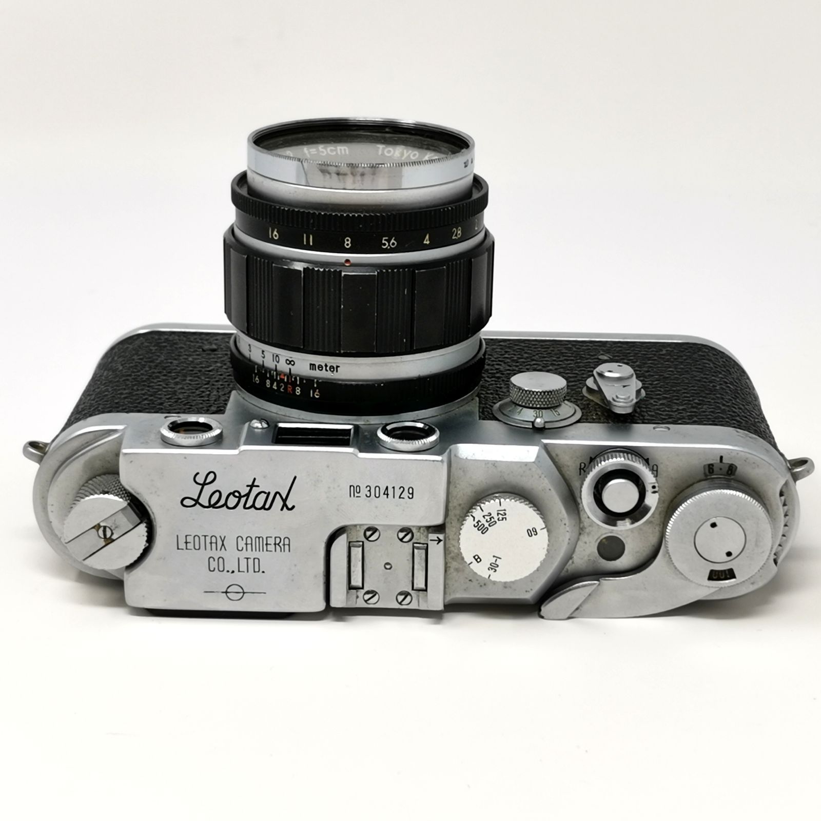 レオタックス フィルムカメラ ブラック シルバー LEOTAX camera