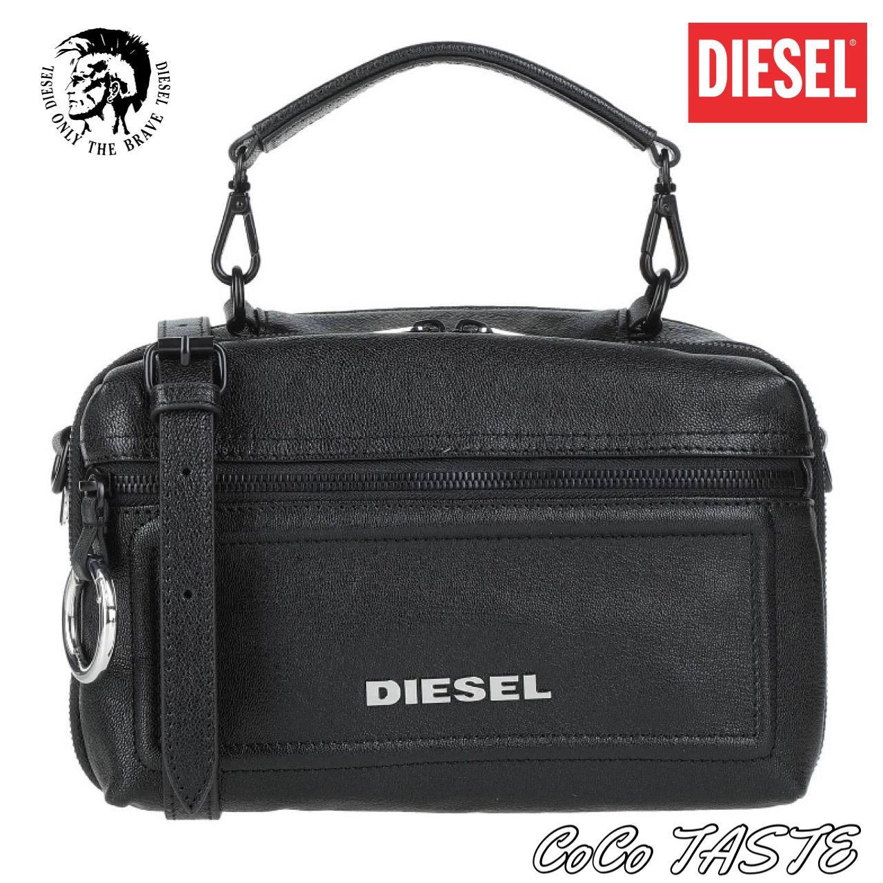 □新品タグ付正規品□DIESEL ディーゼル□2WAY□レザー□ショルダー