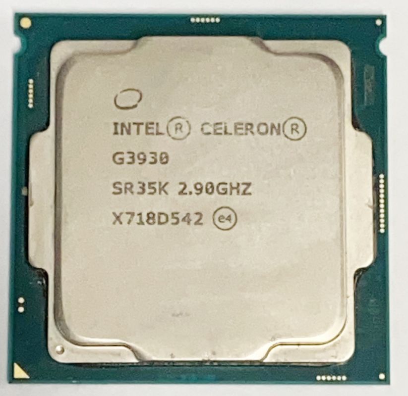 中古パーツ】複数購入可 CPU Intel Celeron G3930 2.9GHz SR35K