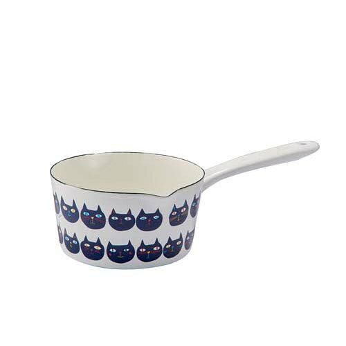 3営業日で発送 プルーン ホーローミルクパン15cm ミミココモモ YJM-100 Enamel Kitchen wear YJM-100 入数 18