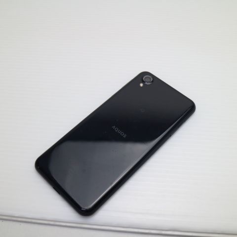 美品 SIMフリー SH-M07 AQUOS sense plus ブラック スマホ 即日