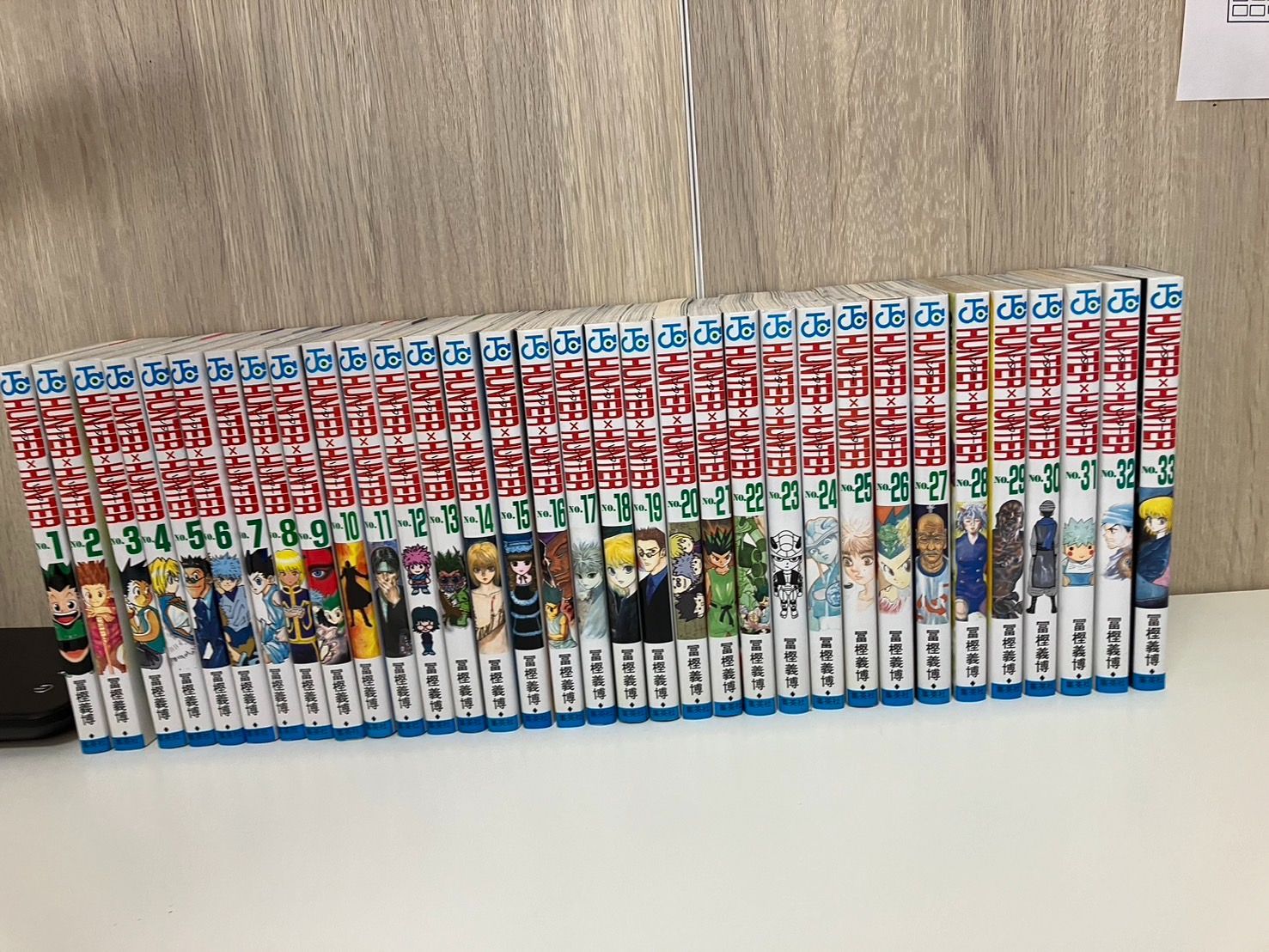HUNTER×HUNTER 漫画 1-17巻 33-38巻セット HUNTER×HUNTER 漫画 1-17巻