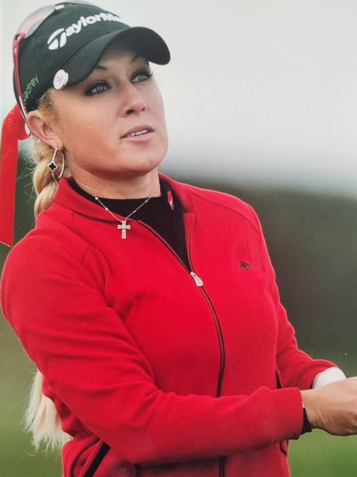 ナタリー・ガルビス直筆サイン入り超大型写真…Natalie Gulbis…