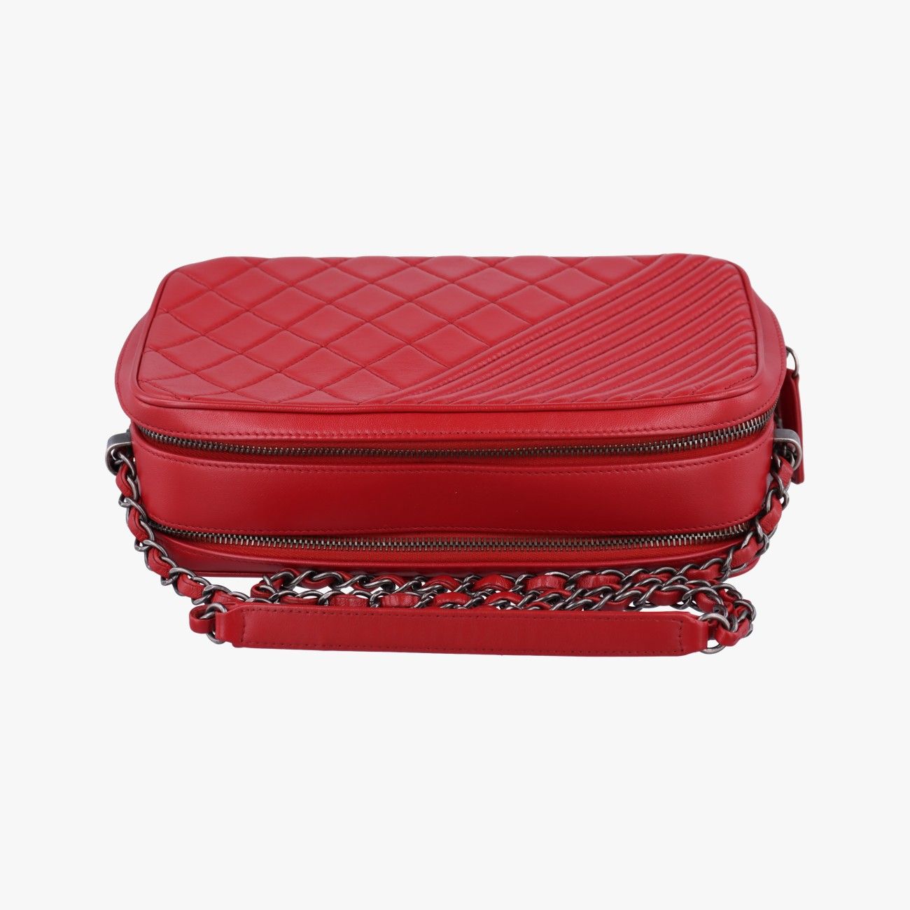 カメラケースレッドレザーA9265620614390