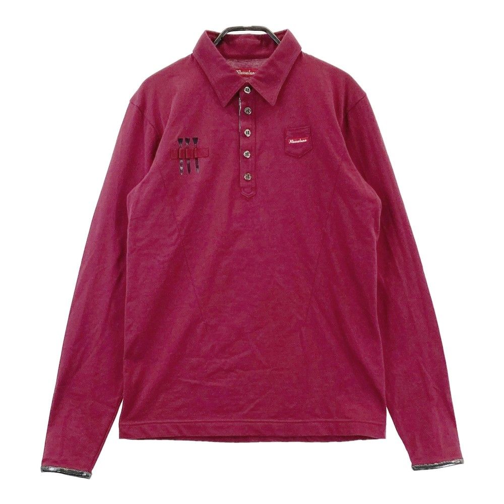 Russeluno ゴルフポロシャツ サイズ4 サイズ4】ラッセルノ ゴルフ Russeluno Golf 半袖ポロシャツ