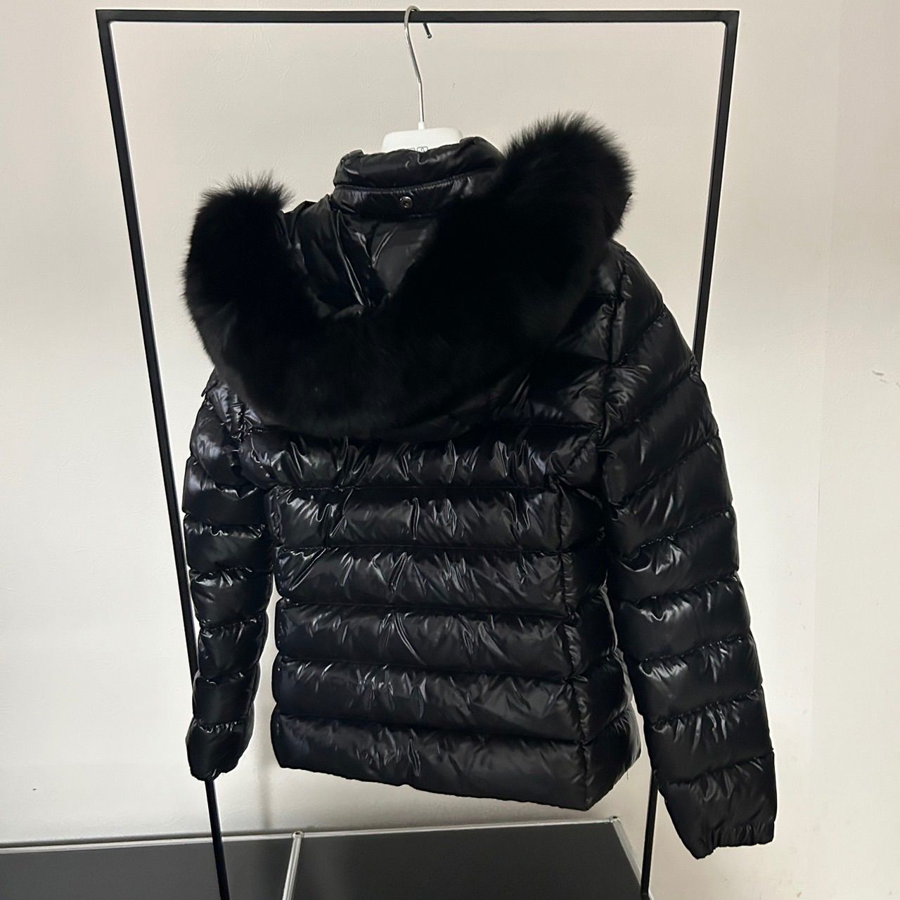 モンクレール MONCLER☆BADYFUR☆ブラック☆リアルフォックスファー 