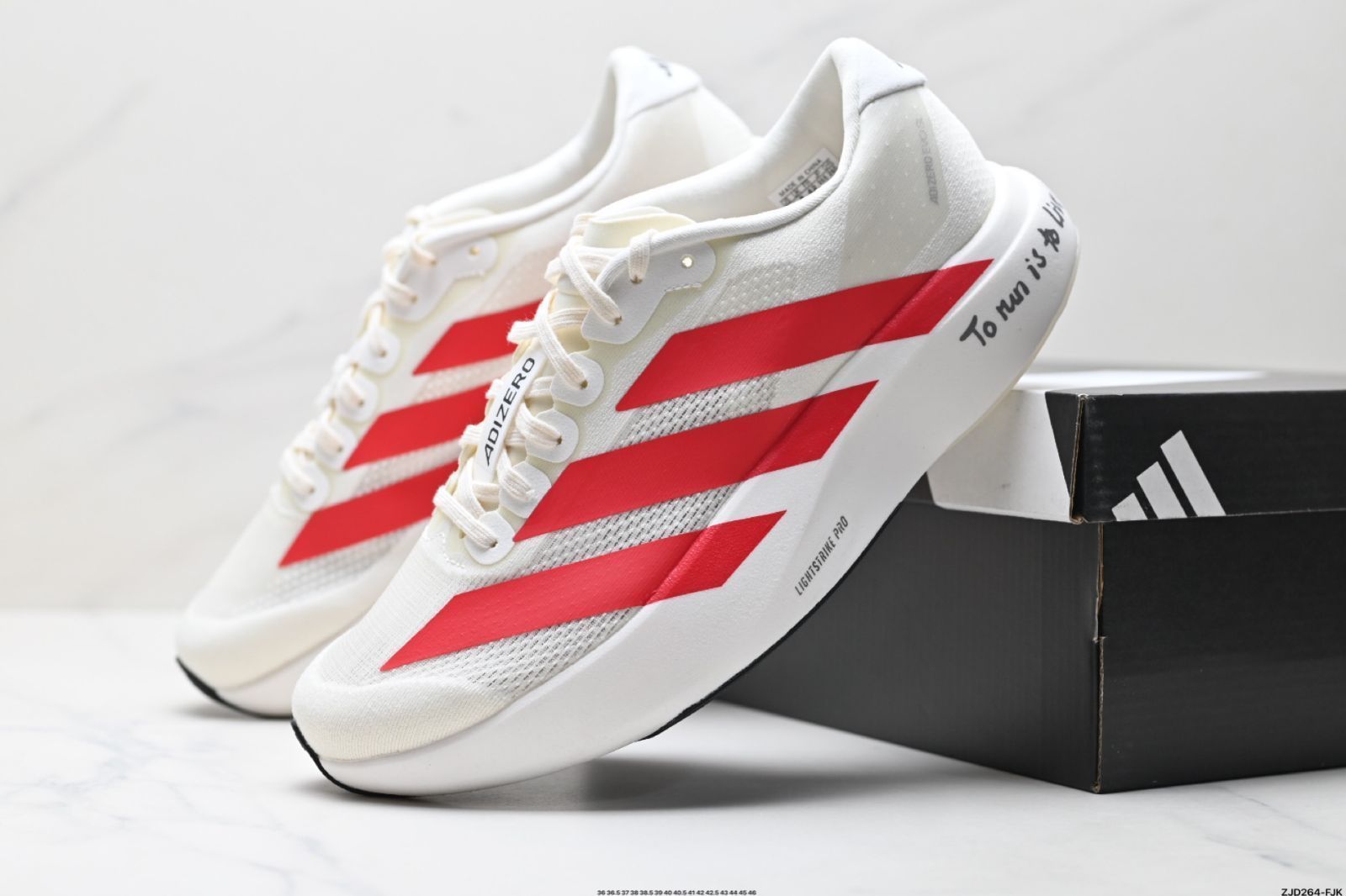 ⭐️ アディダス Adizero Evo SL ｜快適 ユニバーサル ｜滑り防止 耐摩耗 ｜ロートップ レジャー ランニング シューズ-MM輸入3