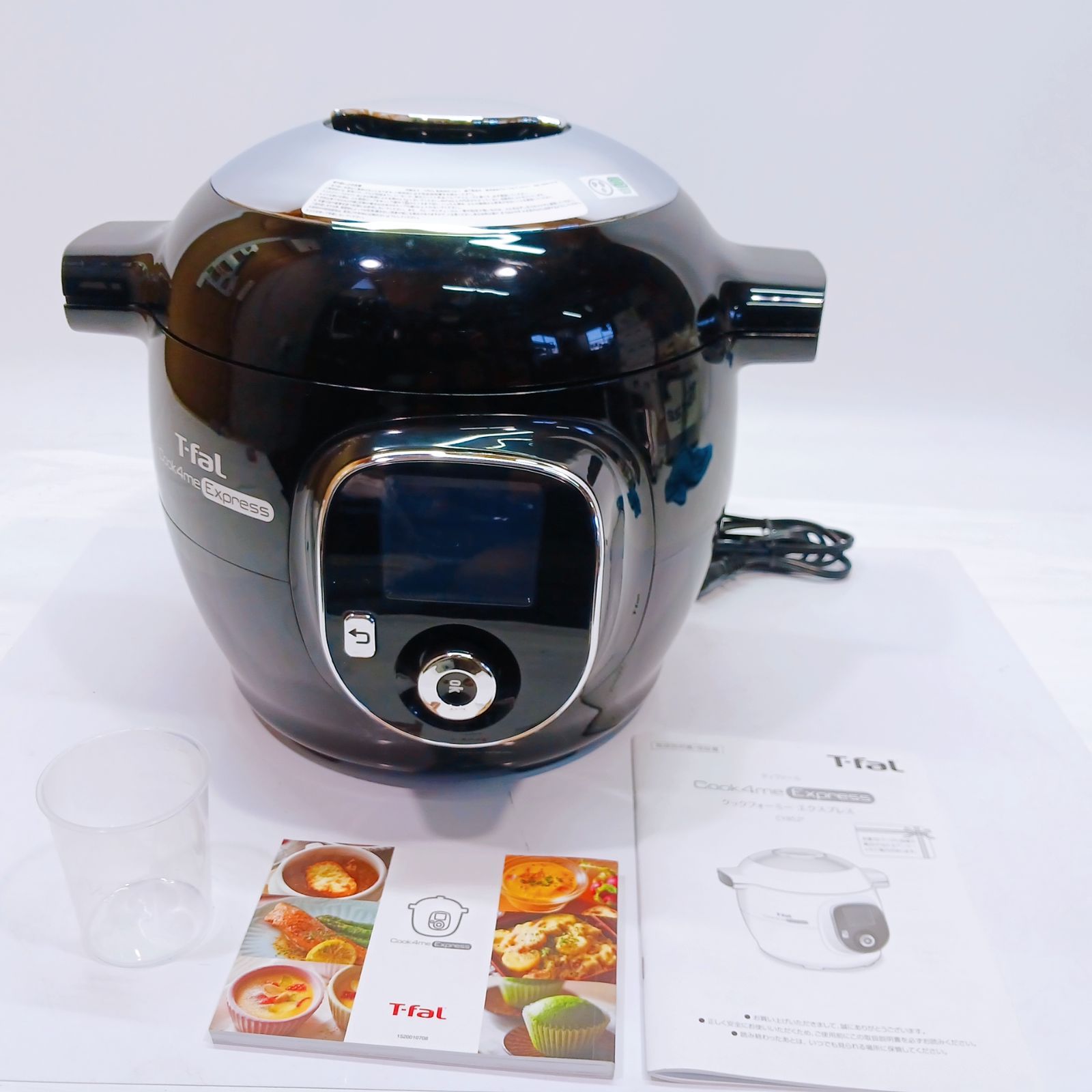 【未使用品】T-fal クックフォーミー 6L CY8718 ブラック 新品】T-fal クックフォーミー 3L ブラックCY8708JP