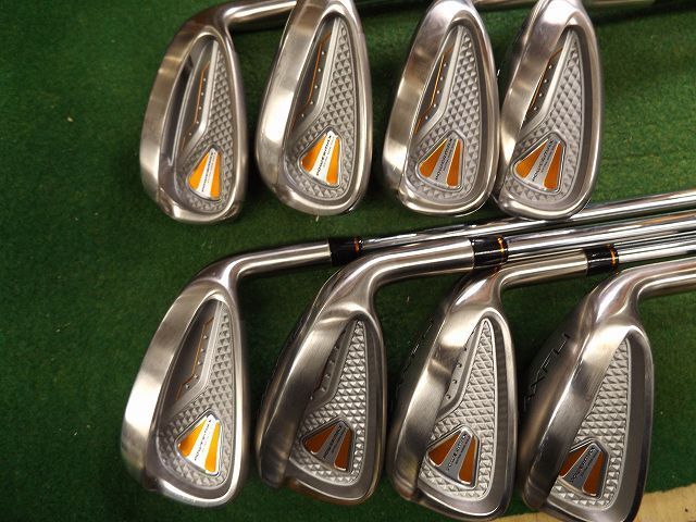 4710 MAXFLI POWER MAX IRON US 4-PW AW 純正スチール S テーラーメイド マックスフライ アイアンセット .960564