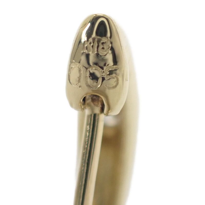 中古】 デザインジュエリー イヤリング K18YG ギフト 上品 ピアス K18  