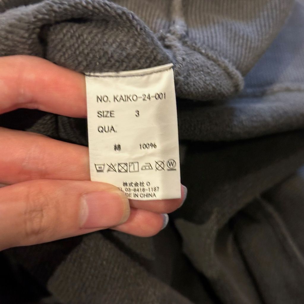 KAIKO カイコー FADED HEAVYWEIGHT SWEAT SHIRT スウェット