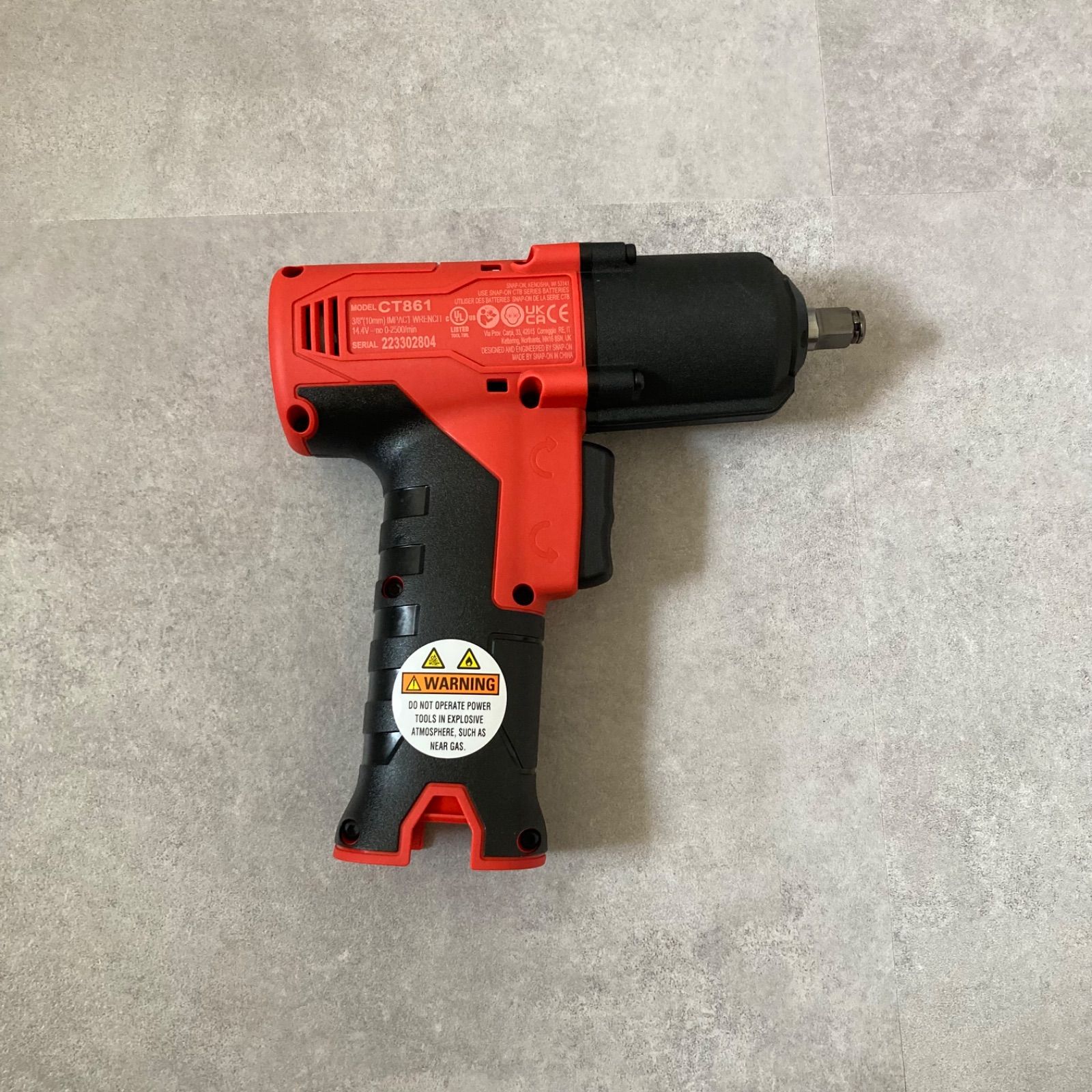 スナップオン　CT861J2 コードレスインパクト 組み上げ品 Snap-on スナップオン 14.4V マイクロリチウム